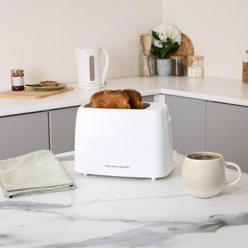 Hamilton Beach Hamilton Beach, Toaster 2 Slice, Essentials, White, HB1116W 1