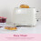 Hamilton Beach Hamilton Beach, Miami Toaster, 2 Slice, Sand, HB1420S 7