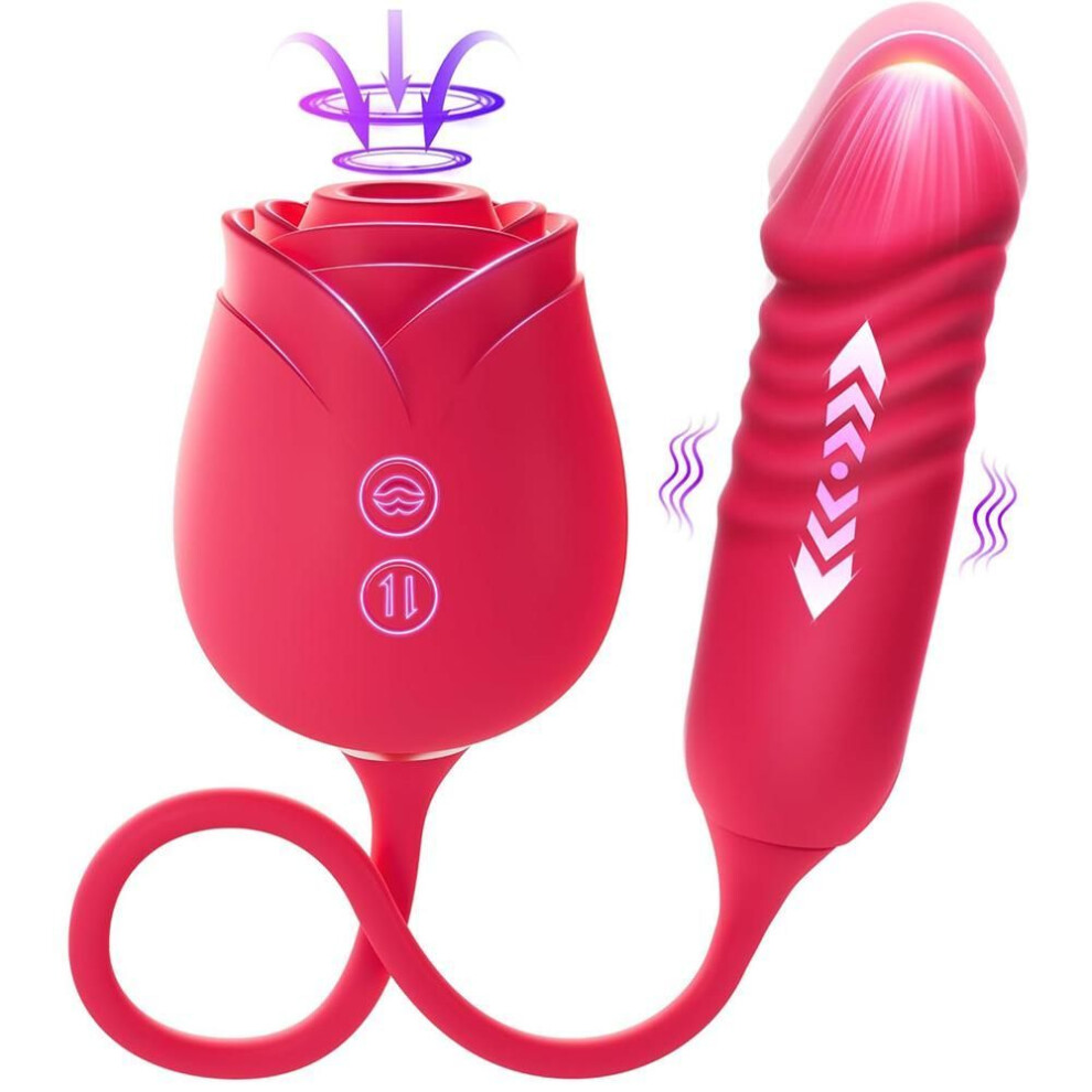 2 In 1 G-spot Clitoral Stimulator Vibrating Female Sex Toys Masturbators Clitoral Suction Cups Vacuum Vibrators Sex Toys Adult Sex Toys