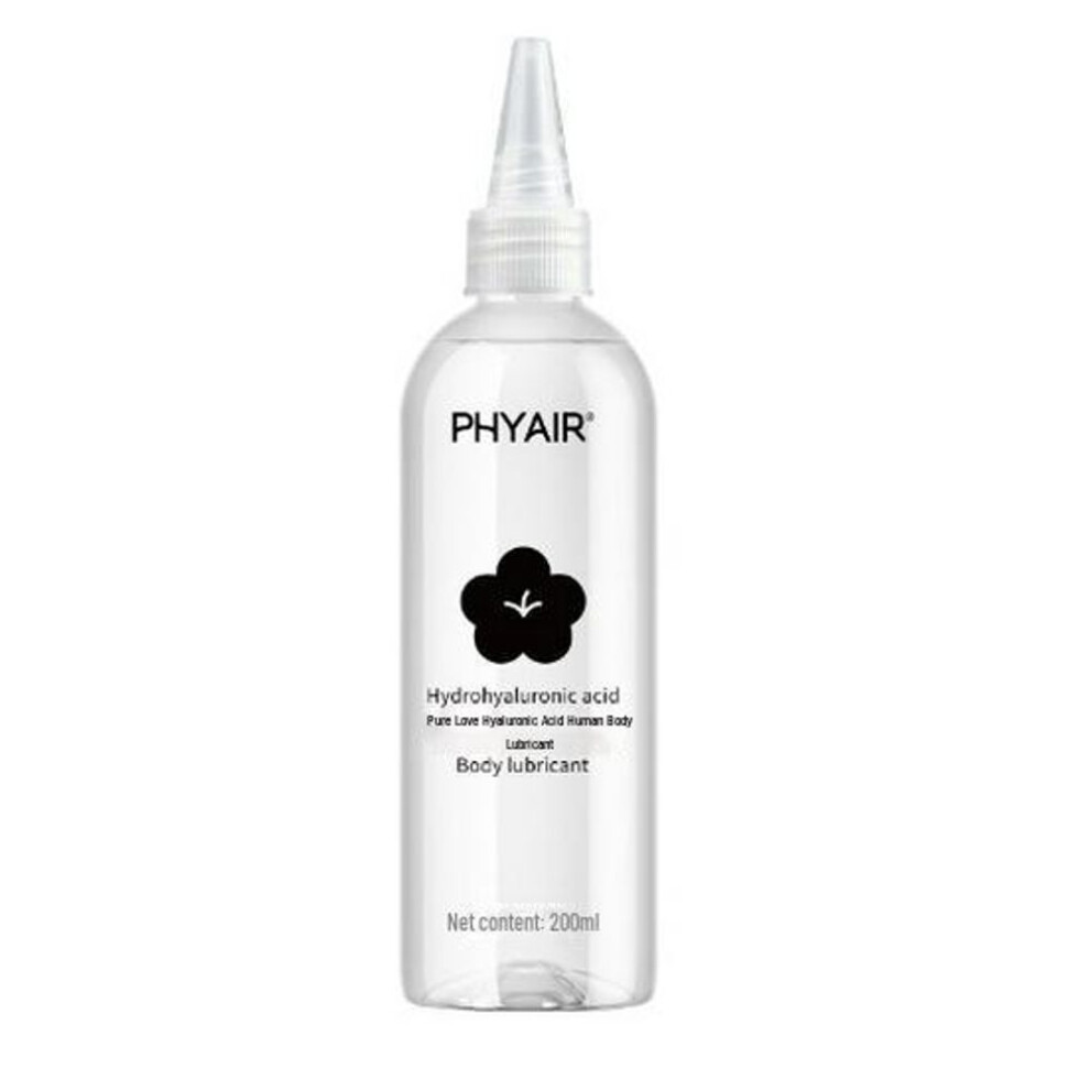 Phyair 200ml Water-Soluble Hyaluronic Acid Anal Lubricant - Easy Clean for Sex Toys