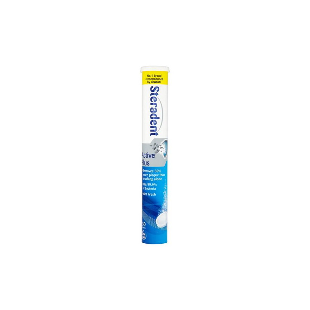 Steradent 6 X Active Plus 30 Denture Cleaning Tablets