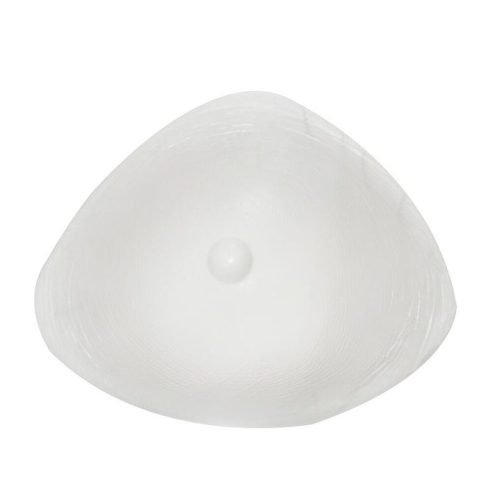 (transparent, 250g each) Triangular Transparent Silicone Breast Prosthesis Replacement