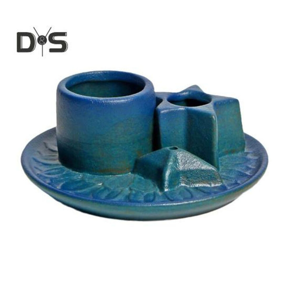 Ceramic Incense Burner For Palo Santo Sticks Incense Stick Holder With Ash Catcher Tray Multi-functional Candlestick For Meditation Yoga Room