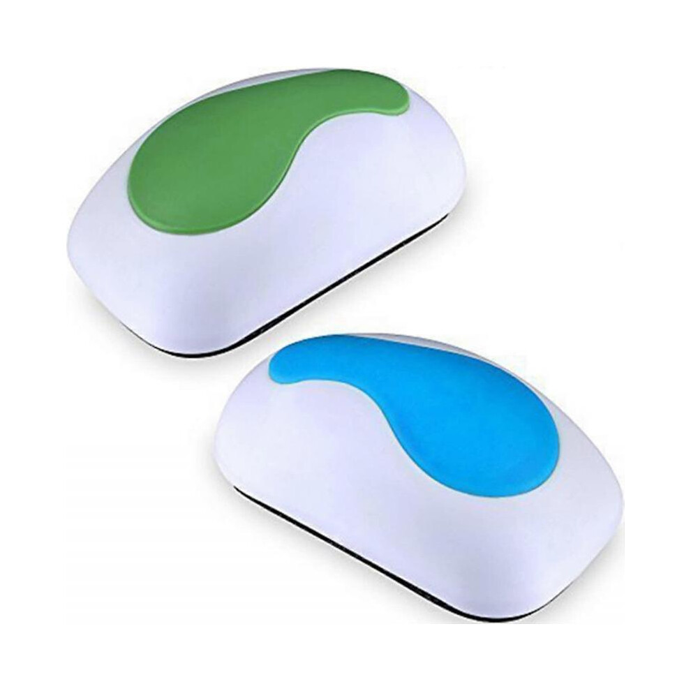 Gomme magnétique pour tableau blanc, 2 pièces (couleur aléatoire)