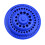 100pcs Hole Round Shape Organizer Case Hard Plastic Drill Bit Organizer Storage Case Stand - Blue 2