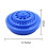 100pcs Hole Round Shape Organizer Case Hard Plastic Drill Bit Organizer Storage Case Stand - Blue 4