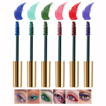 Fiber Lash Mascara, 6 Colors Colorful Waterproof Long lasting Charming Mascara, Waterproof Volume Eye lash Mascara for Eyelashes Set