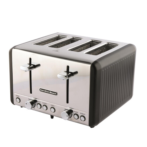 Hamilton Beach Hamilton Beach, Harmony Toaster, 4 Slice, Espresso, HBT018B