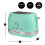 Hamilton Beach Hamilton Beach, Toaster 2 Slice, Ella, 800W, Matte Mint, HBT1322MM 3