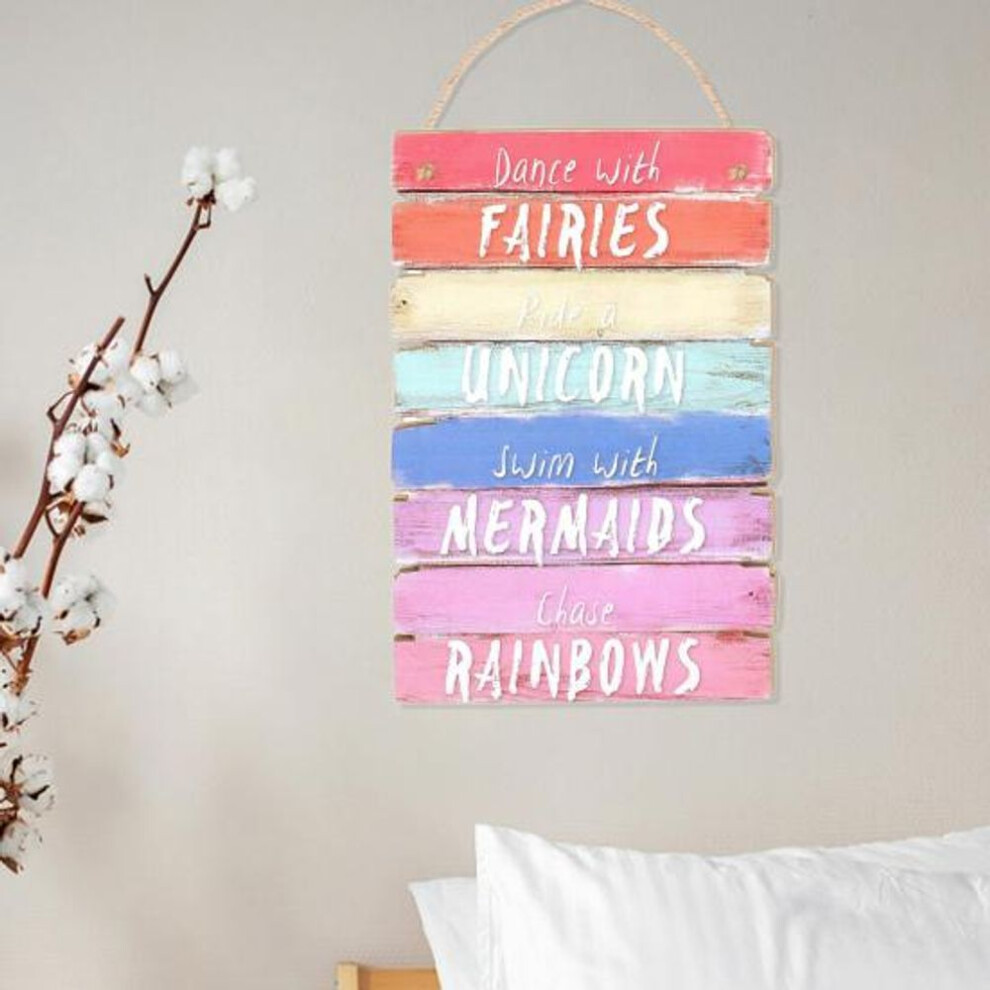 Boxwood Wood Sign Reusable Fashion Hanging Inspirational Cheer Up Plaque