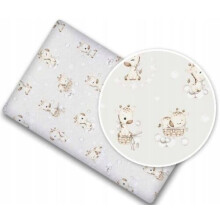 Baby Fitted Cot Bed Sheet Printed 100% Cotton Mattress 140x70cm Giraffe
