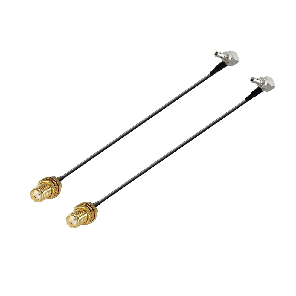 Sma Female To Crc9 Male Right Angle Adapter 90 Degree 4G Antenna Extension Cable Rf Coaxial Pigtail Cable Rg174 15Cm/6In For 3G 4G Lte Modem Router 720051553934