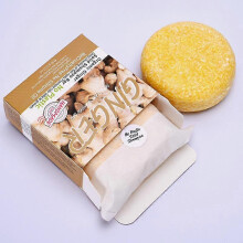 (A) Ginger Shampoo Soap Refreshing Anti-dandruff Oil- Smoothing Hair Nourishing Scalp