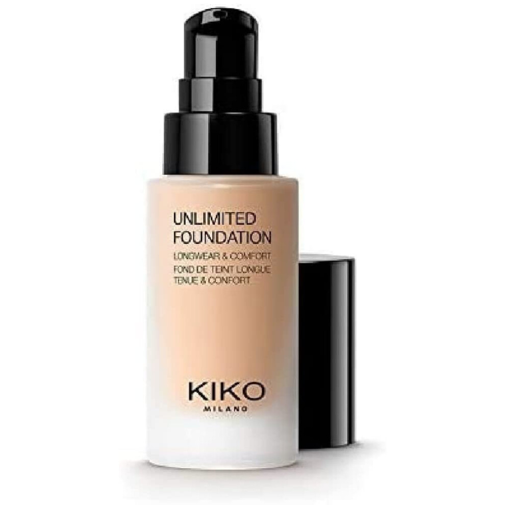 Kiko Milano Unlimited Foundation 2N | Long-Lasting Liquid Foundation