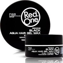 Aquatic Hair Wax Black 150 ml | Hair Wax for Men and Women | Ultra Hold | Lime Scent | Maximum Control