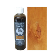 Water Based Wood Stain - Environmentally Friendly VOC Free - for Interior Woodwork - Golden Pine - 250ml