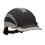 3M First Base 3 Bump Cap 2031219, Elite, Black/Grey, Reduced Peak, 55mm 5