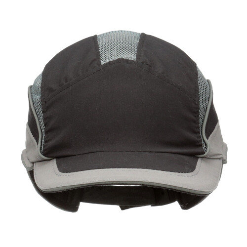 3M First Base 3 Bump Cap 2031219, Elite, Black/Grey, Reduced Peak, 55mm 1