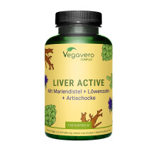 Liver Support Supplements | with Artichoke, Chicory & Choline | Natural Cleanse Detox and Repair | NO Additives | 120 Vegan Capsules