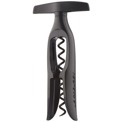 Le Creuset Wine Accessories Table Model Corkscrew, TM-110, Black, 59993013407261
