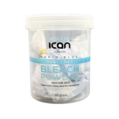 PROFESSIONAL SALON FORMULA RAPID BLUE BLEACHING POWDER 80G 1