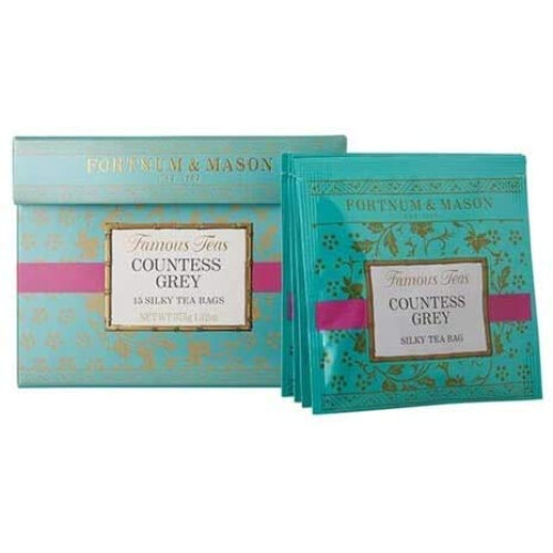 FORTNUM & MASON, Countess Grey, 15 Whole Leaf Silky Teabags