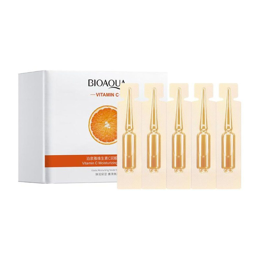 20PCS Vitamin C Brightening Serum Moisturizing Hydrating Rejuvenating Smooth Fade Fine Lines Lifting Firming Facial Skin Care