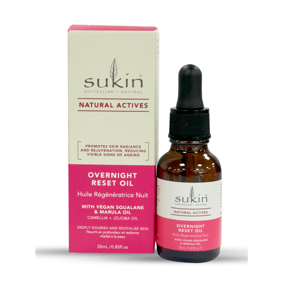 - Overnight Reset Oil - Natural Actives Face Oil with Vitamin E, Jojoba Oil and More - Face Care, Skin Care, Skincare, Vitamin E Oil for Skin, Jojoba