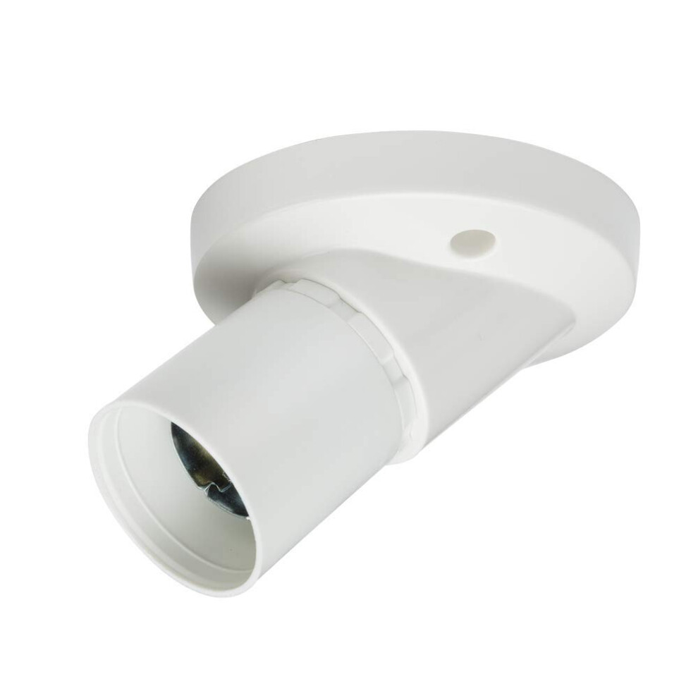 T2 Angled Short Skirt Bc Batten Holder - 3 Terminals 5055832954651