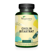 Vegan Choline Bitartrate Capsules 1400 mg | 120 Capsules | Liver Supplements | Pregnancy Supplements | NO Additives