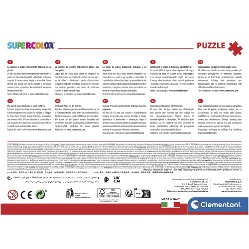 Clementoni Puslespil 180 Superfarve Marvel Spider-Man 2