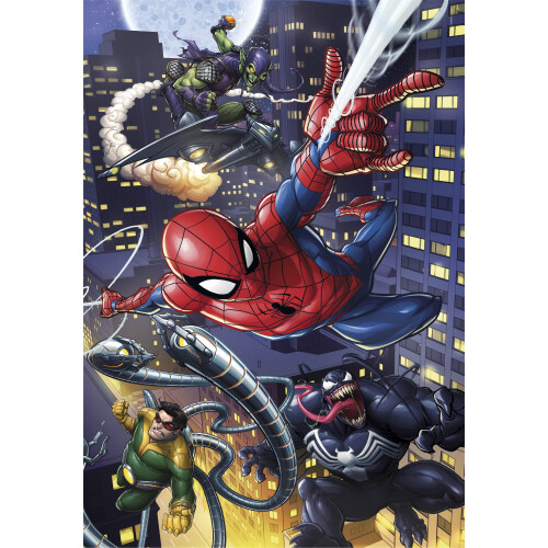 Clementoni Puslespil 180 Superfarve Marvel Spider-Man 1