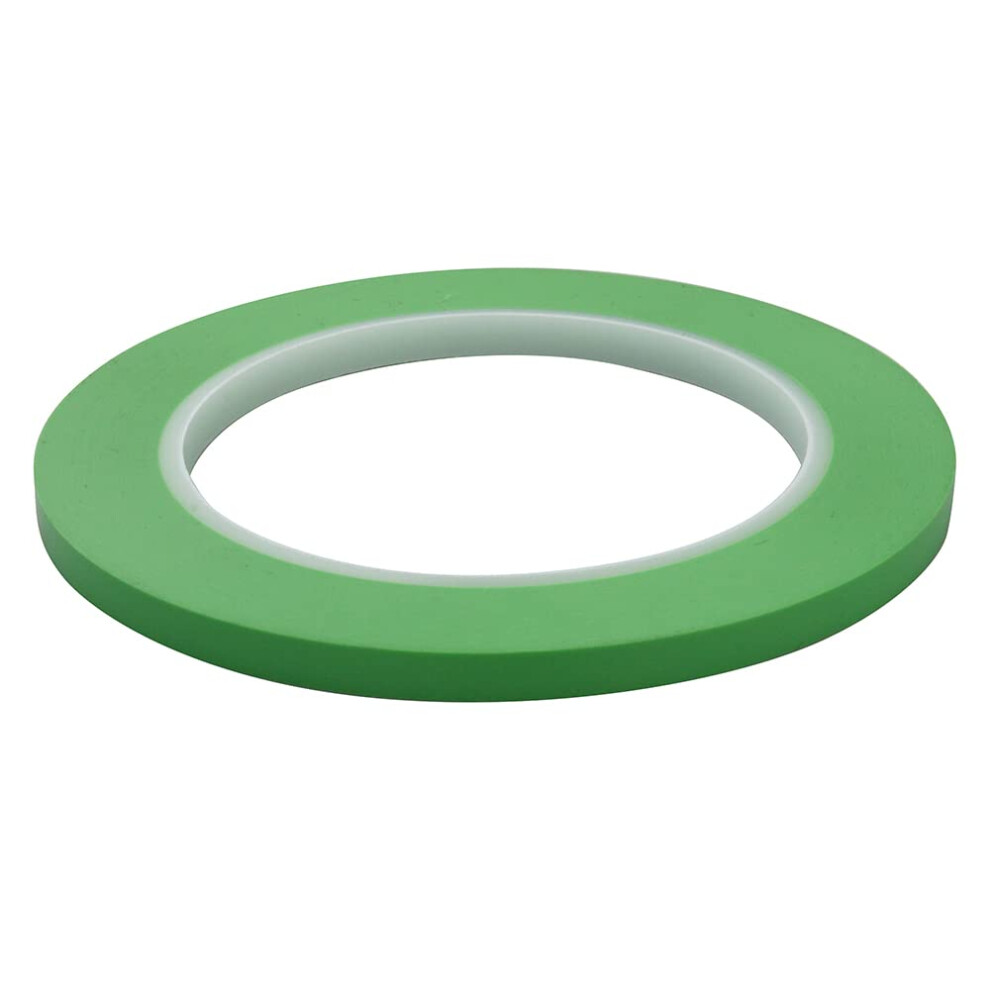 Fine Line Finline Vinyl Masking Tape Automotive Paint Model Building For Curves (6Mm X 2 Rolls) Green 790404587947