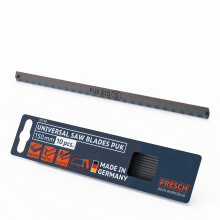 universal junior hacksaw blades 150mm 10 pcs - Original, universal PUK saw edge set for wood, metal and plastics