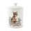 Wrendale Medium Lidded Storage Jar Fox Design 1