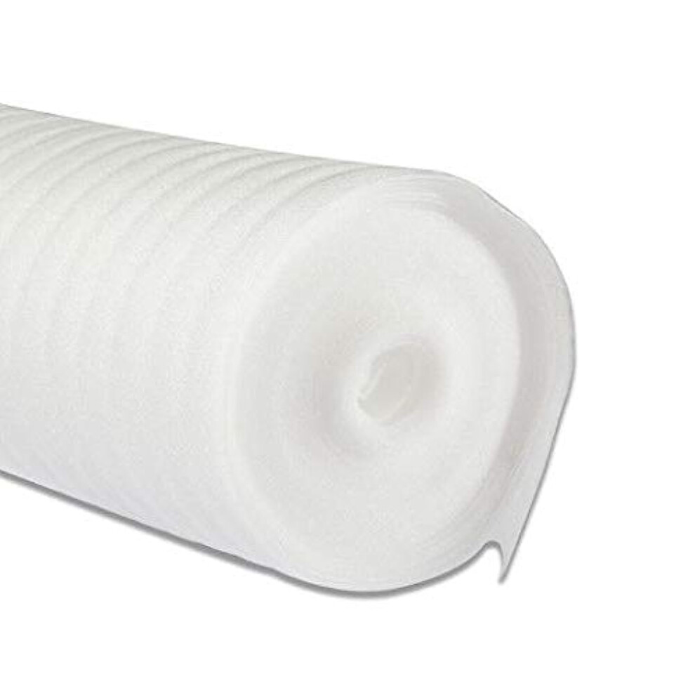 2Mm White Foam Underlay For Any Laminate / Real Wood Flooring - 1M X 15M (15M2 Roll Size) - Acoustic / Insulation Underlay By Floorpro 761062631327