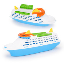 Toyland 41cm (16"""") Colourful Cruise Ship with Moveable Doors - Kids Floating Water Toy - Pool & Bathtime Toys - 3 Years+
