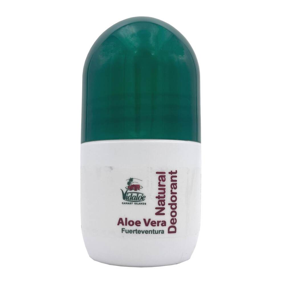Vidaloe Canary Island. 100% Natural Aloe Vera Deodorant. 50 Ml