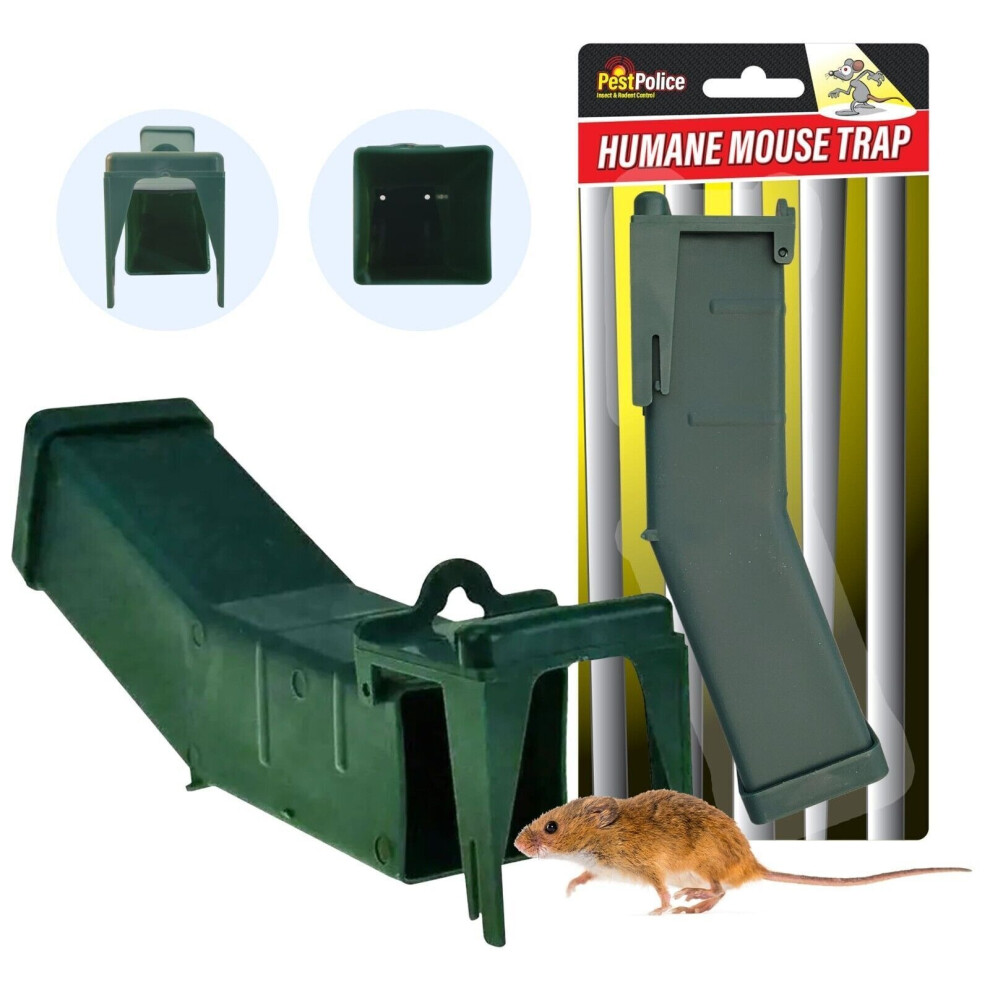 Humane Mouse Trap No Kill Mice Live Rat Catcher Pest Rodent Vermin Reusable