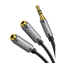 UGREEN 3,5-mm-Aux-Stereo-Audio-Splitterkabel, 20 cm