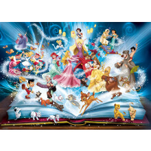 Disney Storybook 1500 Piece Jigsaw Puzzle for Adults and Kids Age 12 Years Up