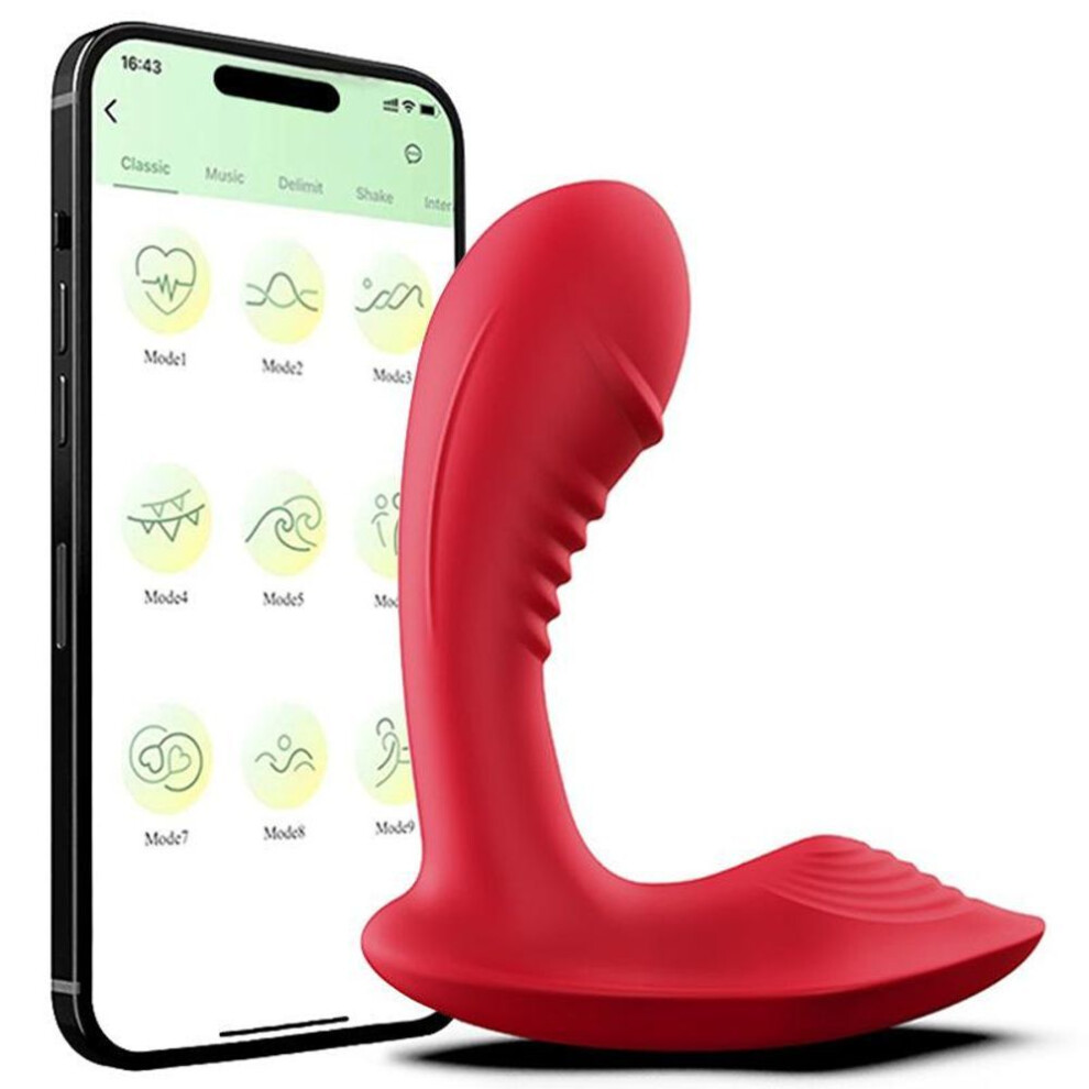 Women's Silent Wearable Vibrating Panties - App Control Panties With Butterfly Clitoral And G-spot Stimulation, Rechargeable Intimate Toys For Couples
