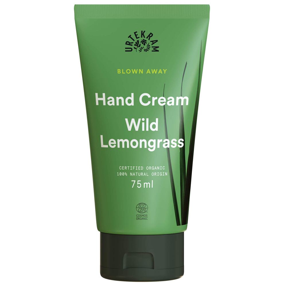 Urtekram Hand Cream - Wild Lemongrass - All Skin Types - 75 ml Vegan Organic - Image 7