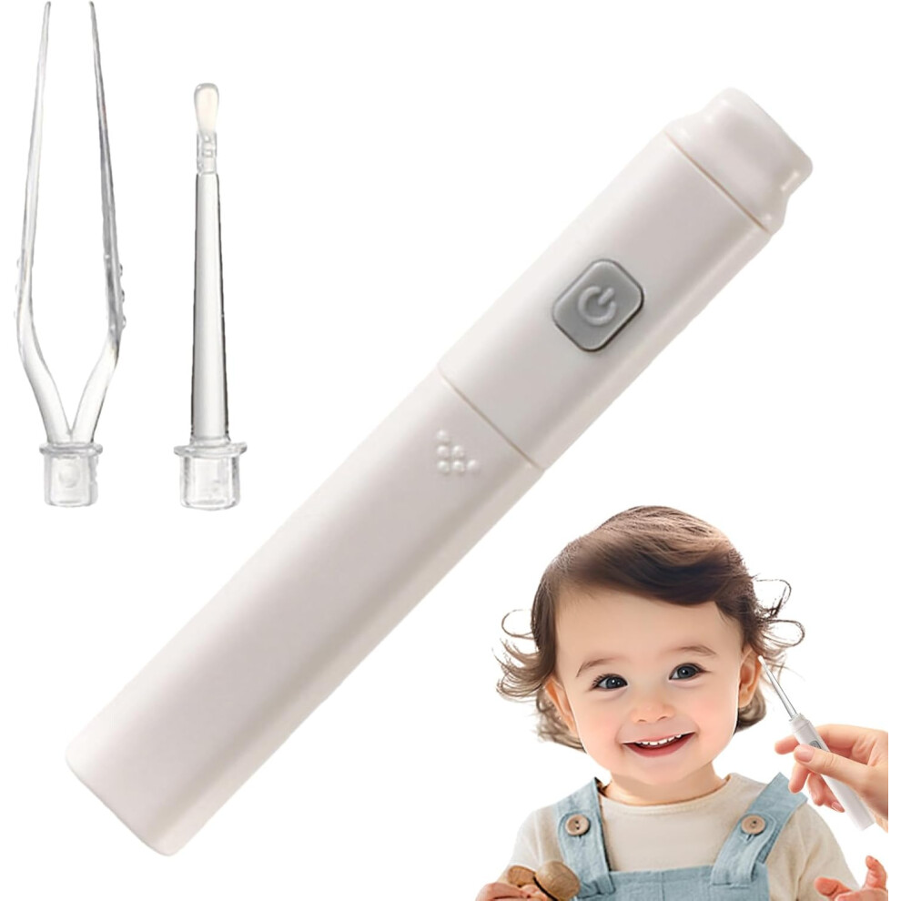 Light Ear Cleaning Kit,Ear Wax Cleaner With - Portable Earwax Spoon Curette For Boys Girls Kids Toddler Children Adults