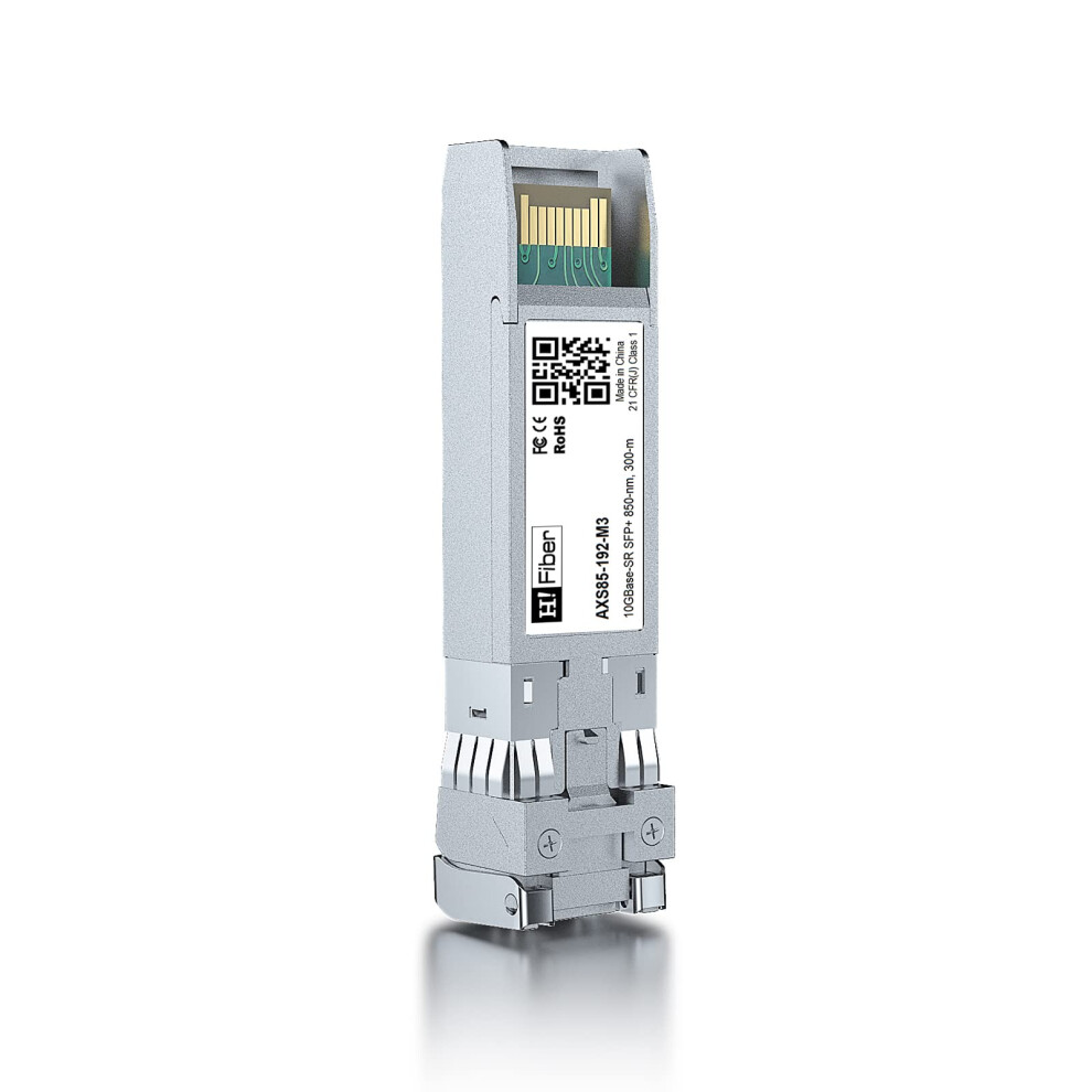 10Gbase-Sr Sfp+ Transceiver, Sfp+ To Lc, 10G Multimode Module Compatible With Cisco Sfp-10G-Sr, Ma-Sfp-10Gb-Sr, Ubiquiti Unifi Uf-Mm-10G, Mikrotik 602693072366