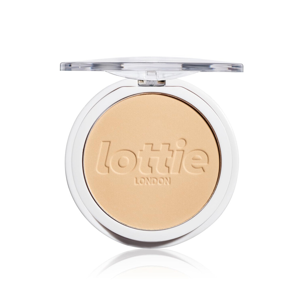 Ready Set! Go Pressed in Warm Translucent, Setting Powder infused with Hyaluronic Acid, Long-wear & Soft-Focus Matte Finish