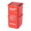 Milwaukee Packout Container 10 x 10 cm Pack of 2, Red 1