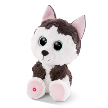 Peluches - NICI - Husky Barkley - 25 cm - Nero e bianco - Interno - Unisex