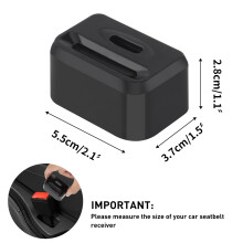 QOPAHI Car Seat Buckle Guard KidsSpecial Needs Seatbelt Locks Belt Buc