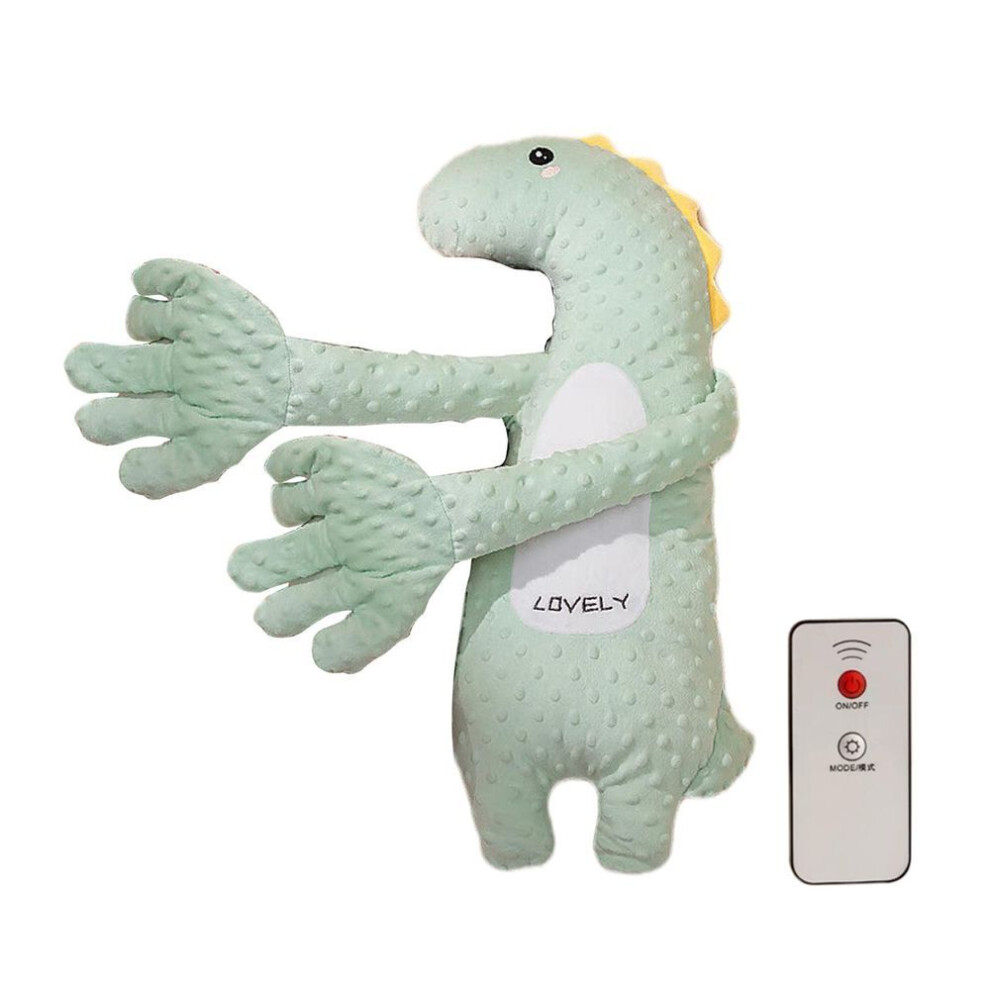(green) Infant Exhaust Pillow Remote Controlled Operation For Soothing Baby Sleep 0 To 12 Months Toddler Comforting Pillow